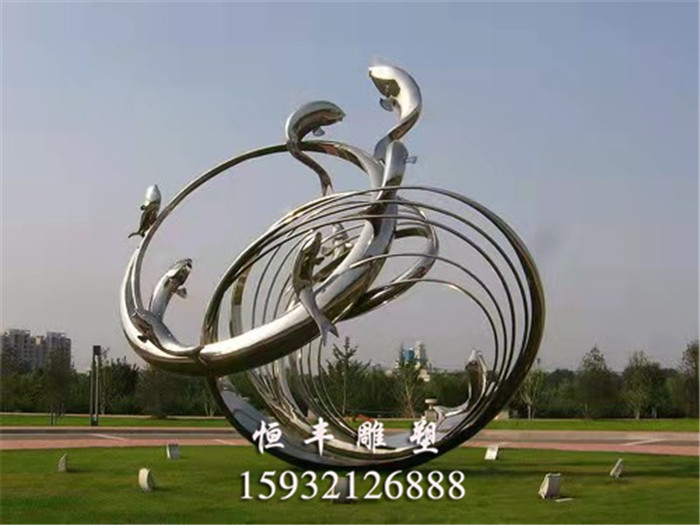不锈钢广场雕塑