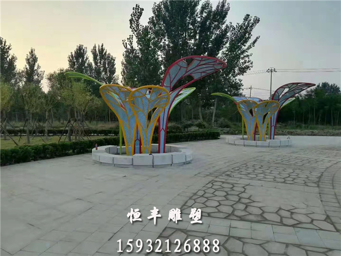 不锈钢广场雕塑 