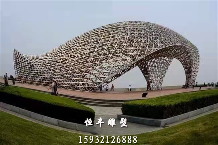 不锈钢广场雕塑 