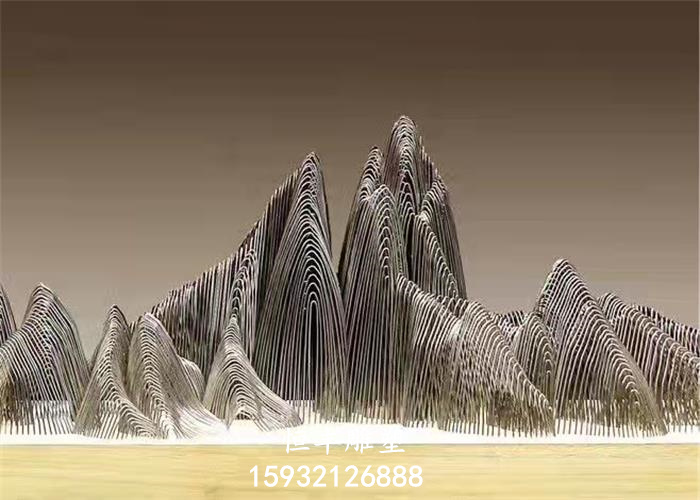 不锈钢广场雕塑 