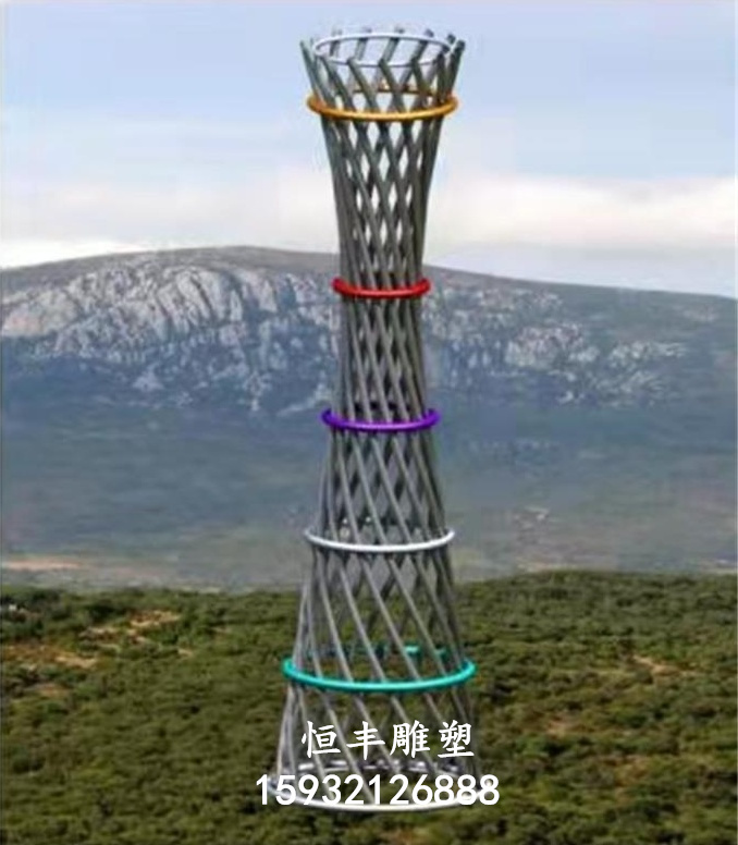 不锈钢广场雕塑 