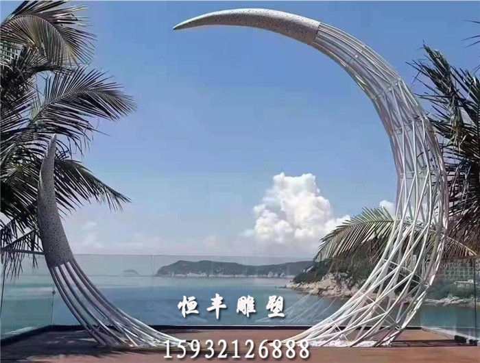 不锈钢景观雕塑 