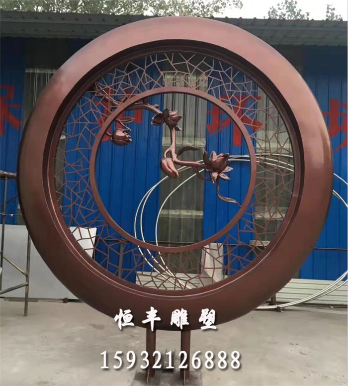 不锈钢景观雕塑 