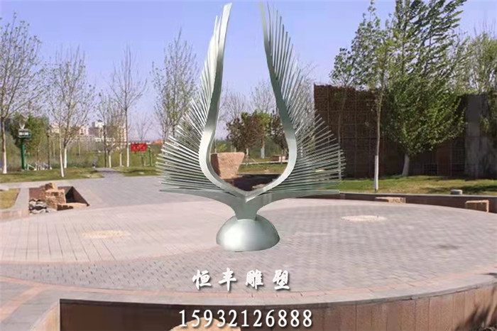 不锈钢景观雕塑 