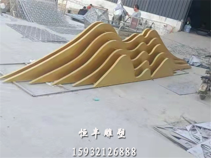 不锈钢景观雕塑 