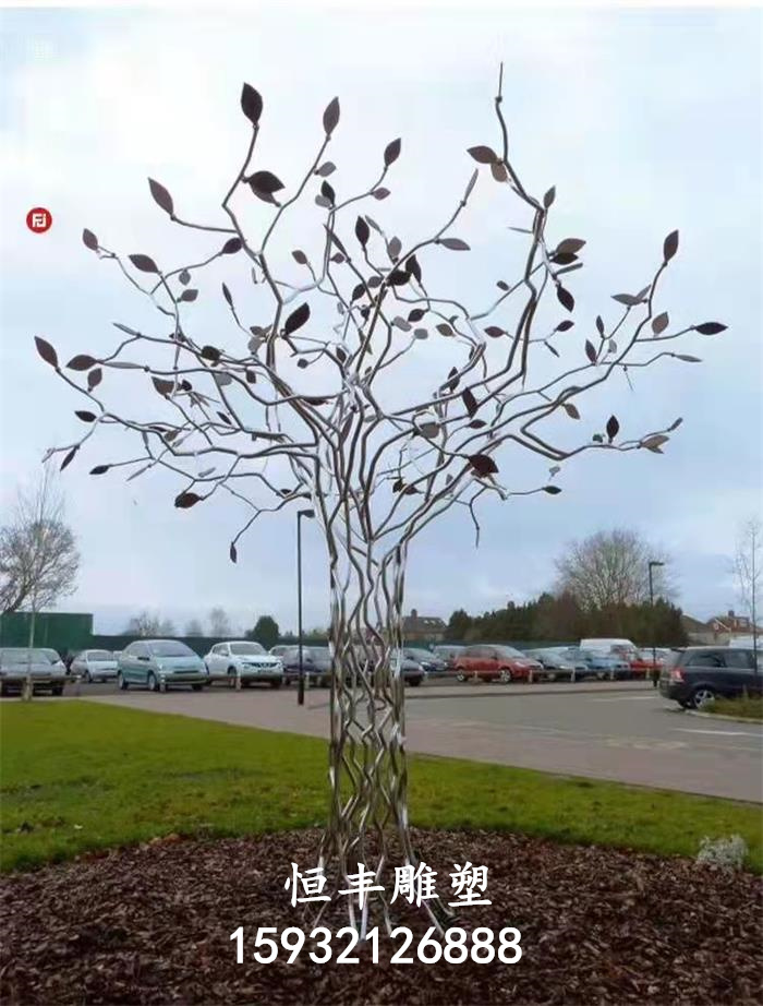 不锈钢景观雕塑 