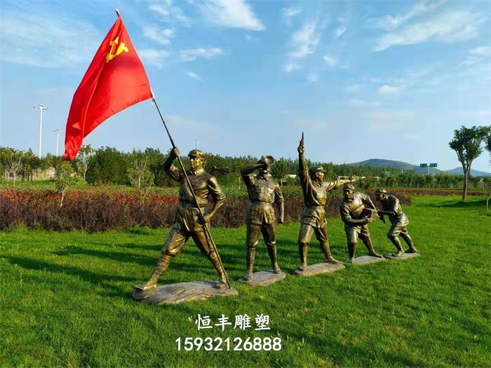 铸铜人物雕塑