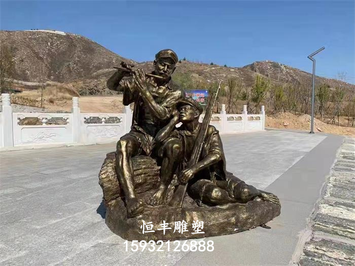 铸铜人物雕塑